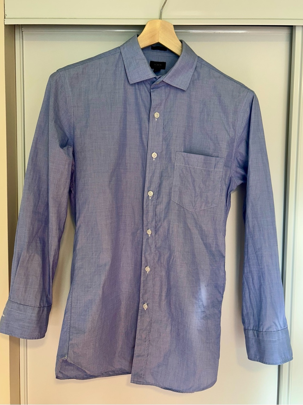 J. Crew Ludlow Blue Dress Shirt